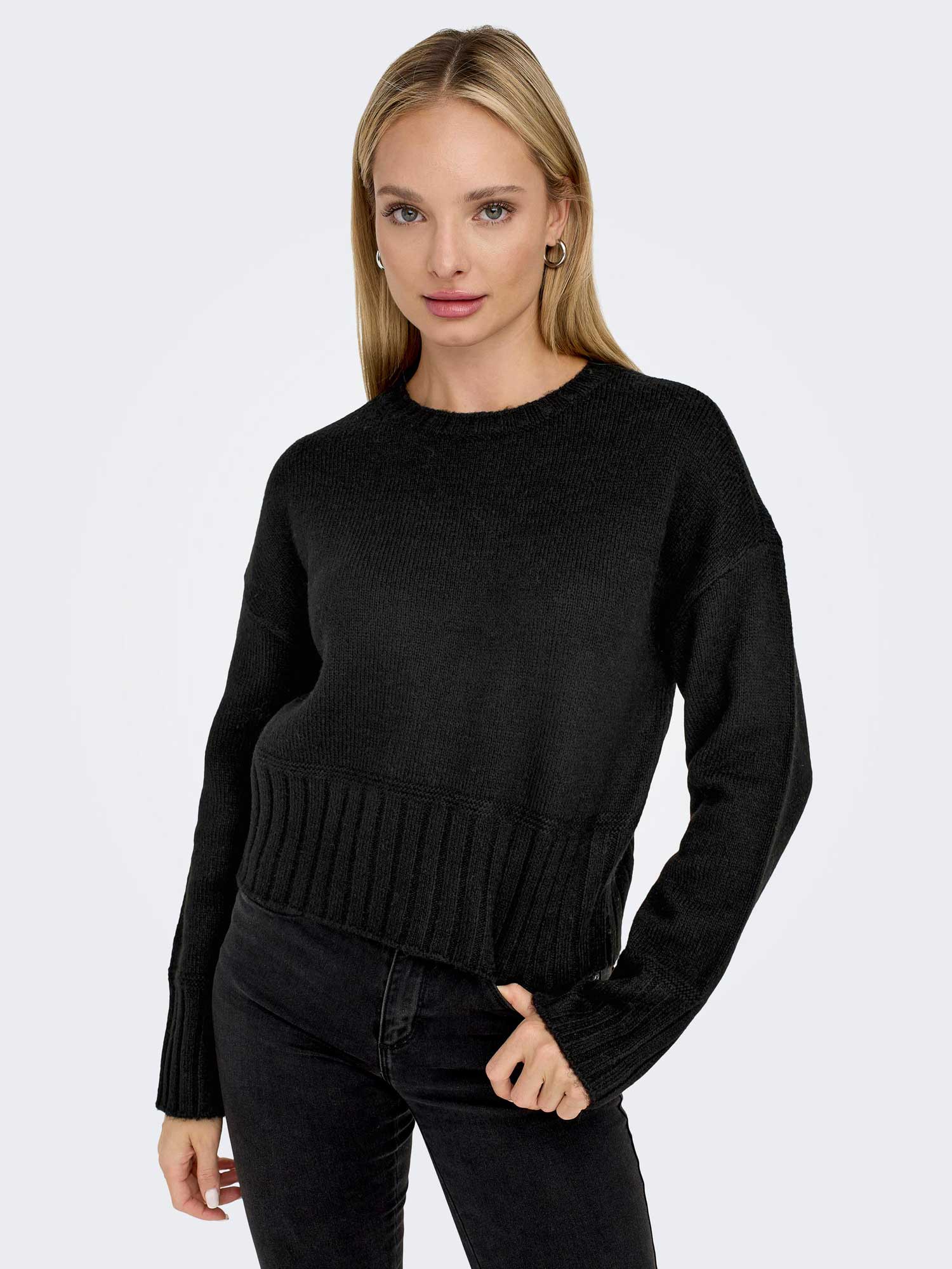 ONLY Пуловер ONLALLIE LIFE LS ONECK CC KNT