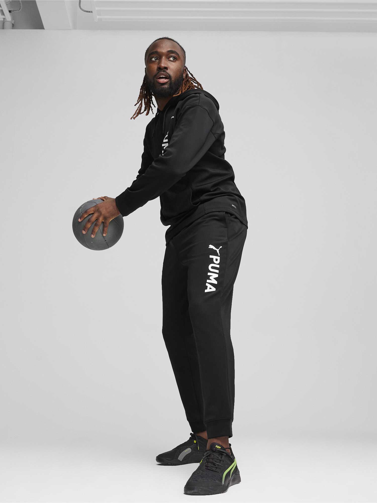 PUMA Спортно долнище FIT Double Knit Graphic Jogger