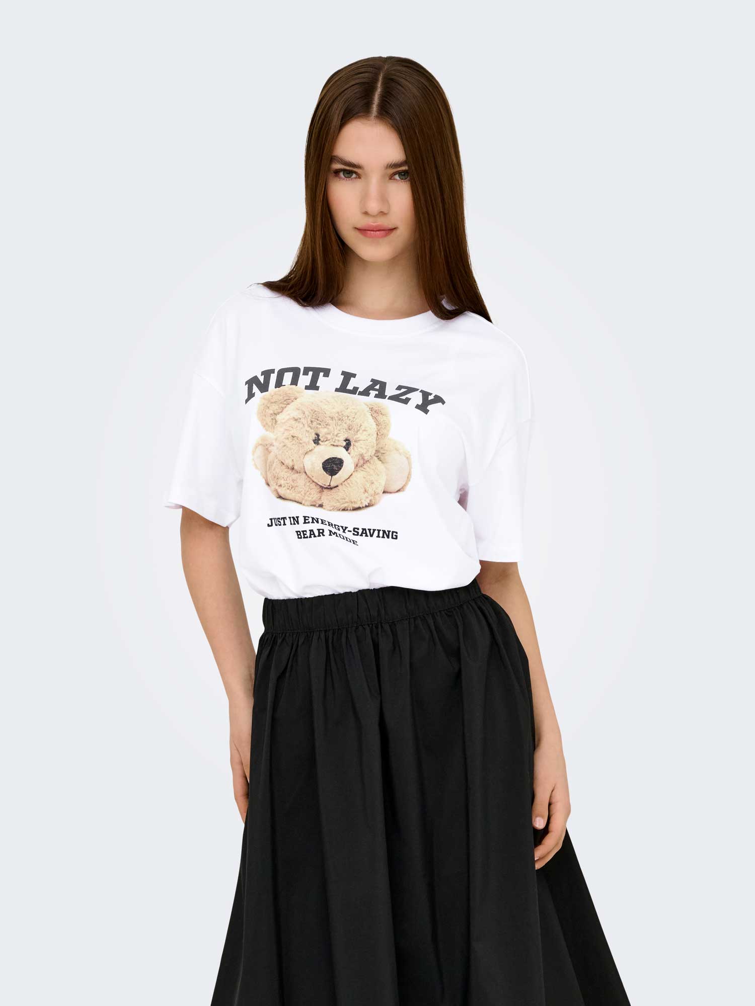 ONLY Тениска ONLVIVVI LIFE S\/S LOVELY TOP JRS