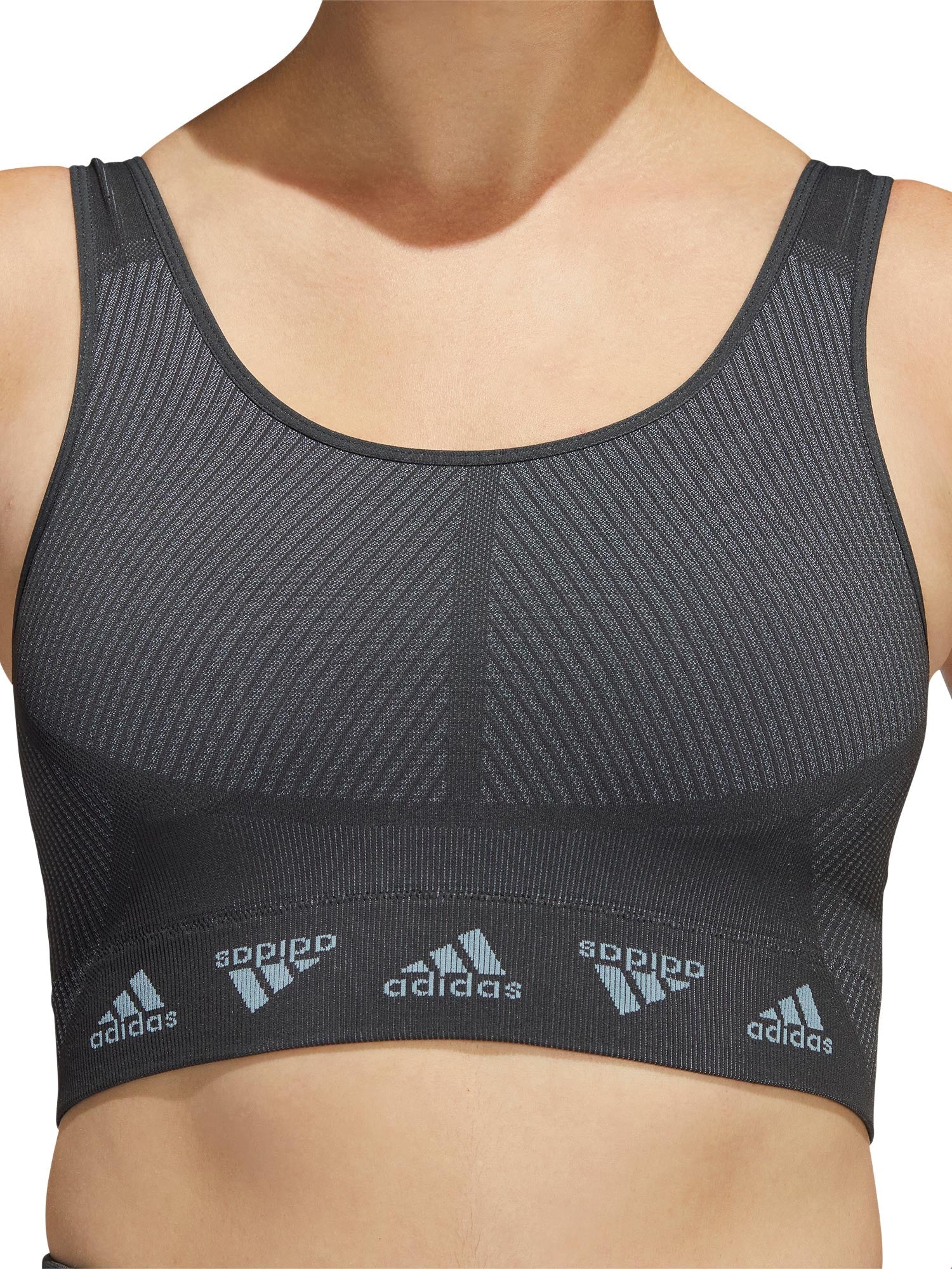 ADIDAS PERFORMANCE Спортен сутиен Light Support Aeroknit
