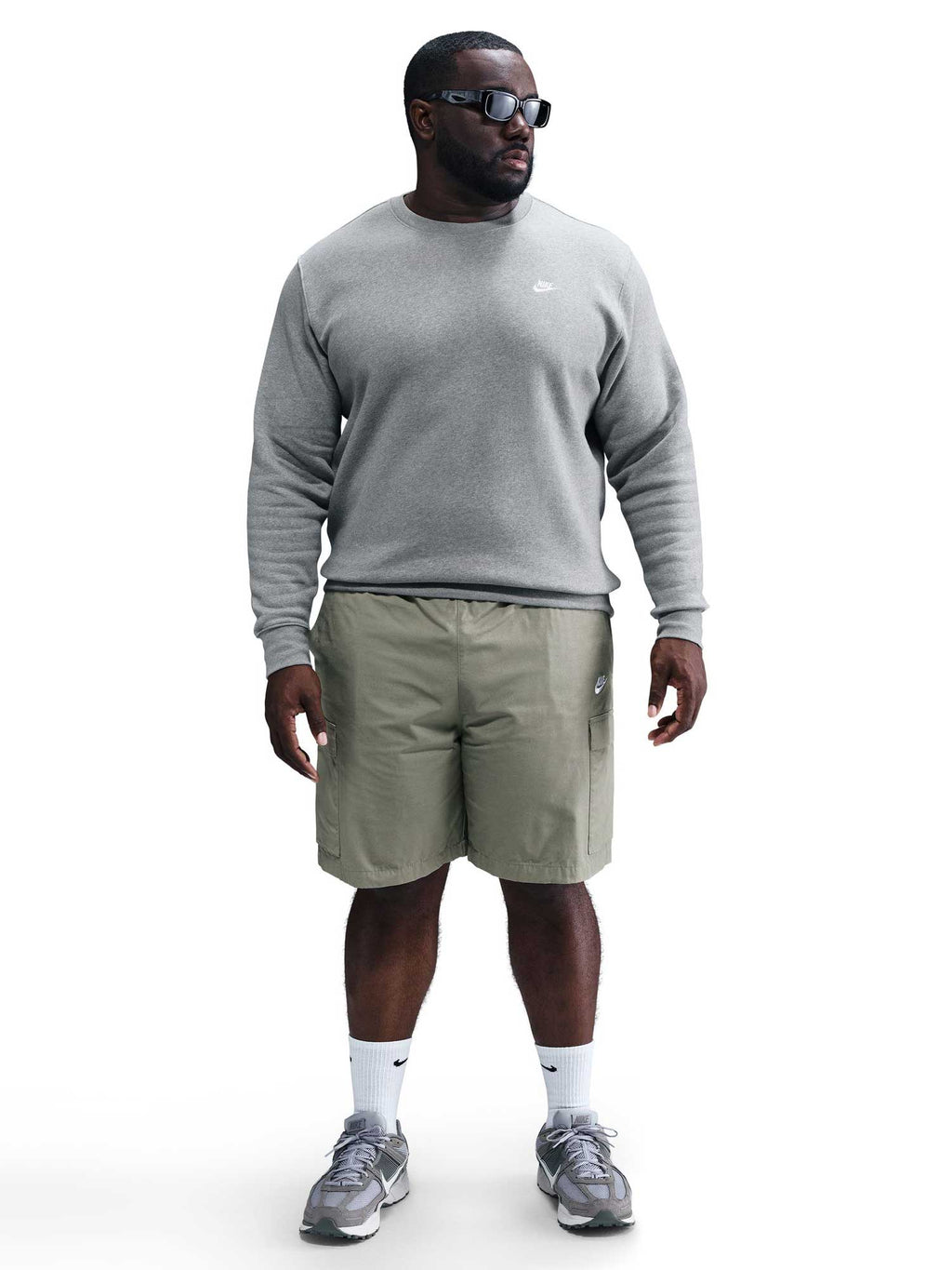 NIKE Блуза M NK CLUB BB CREW