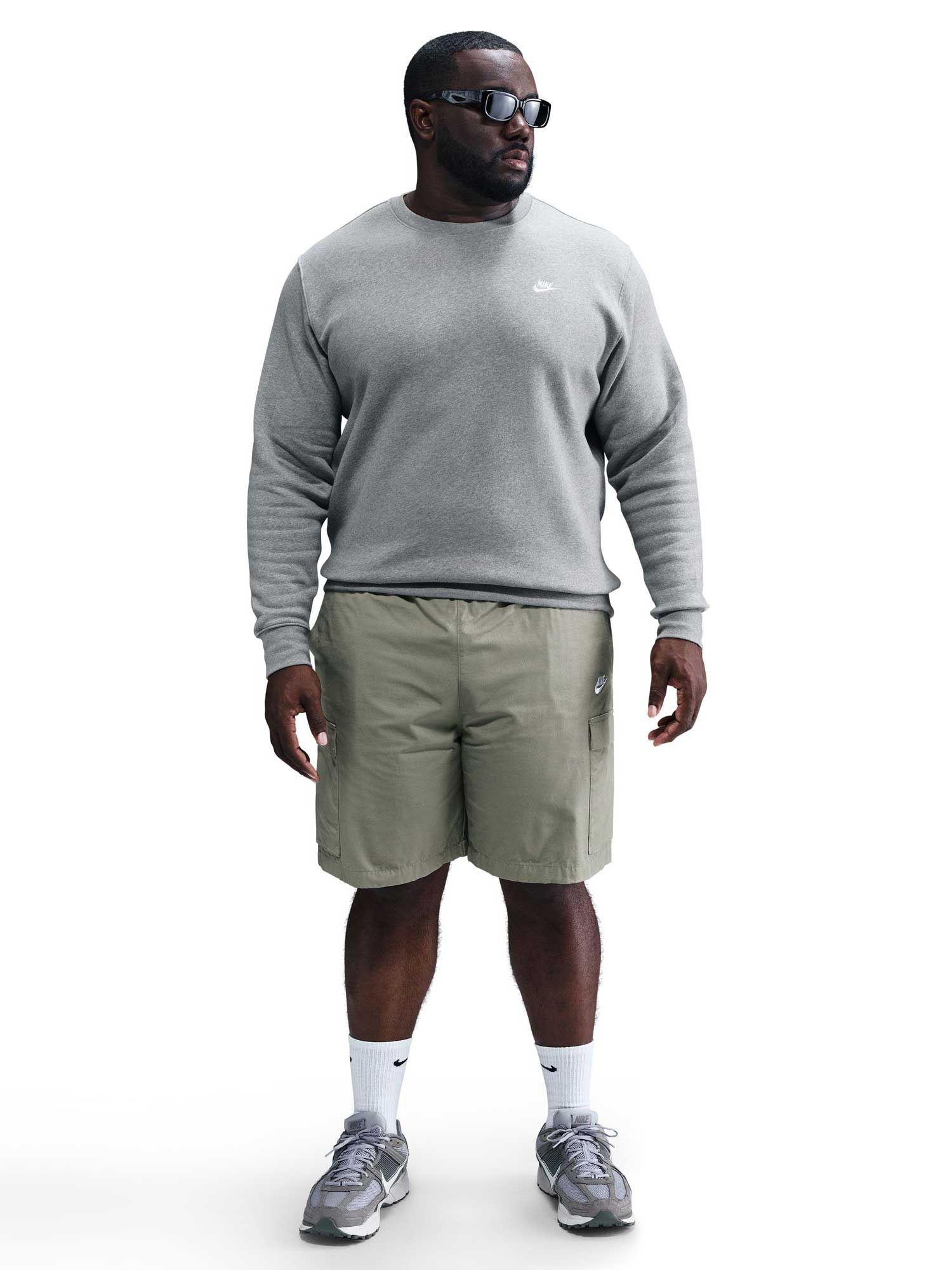 NIKE Блуза M NK CLUB BB CREW