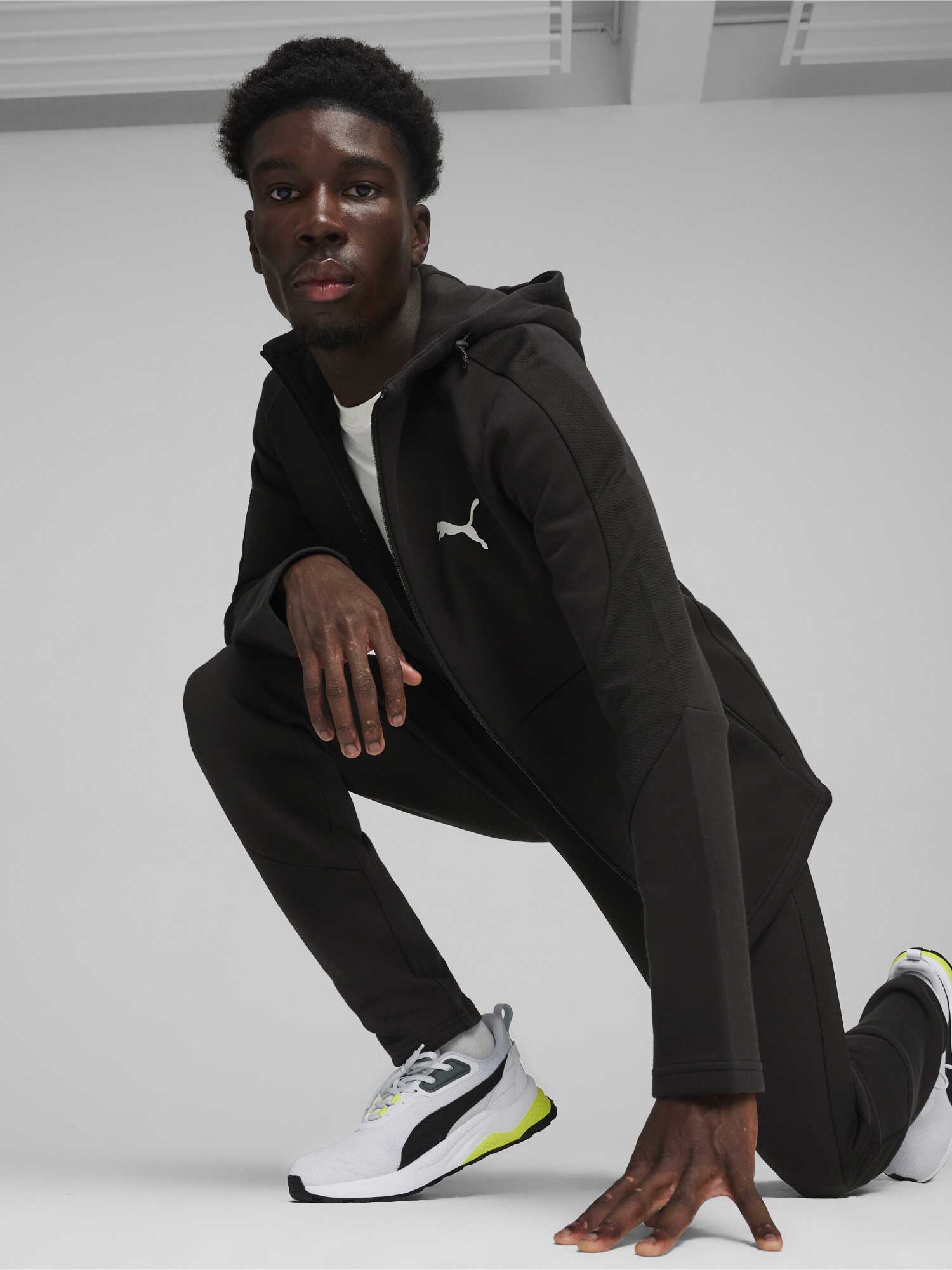PUMA Суитшърт EVOSTRIPE Full-Zip Hoodie DK