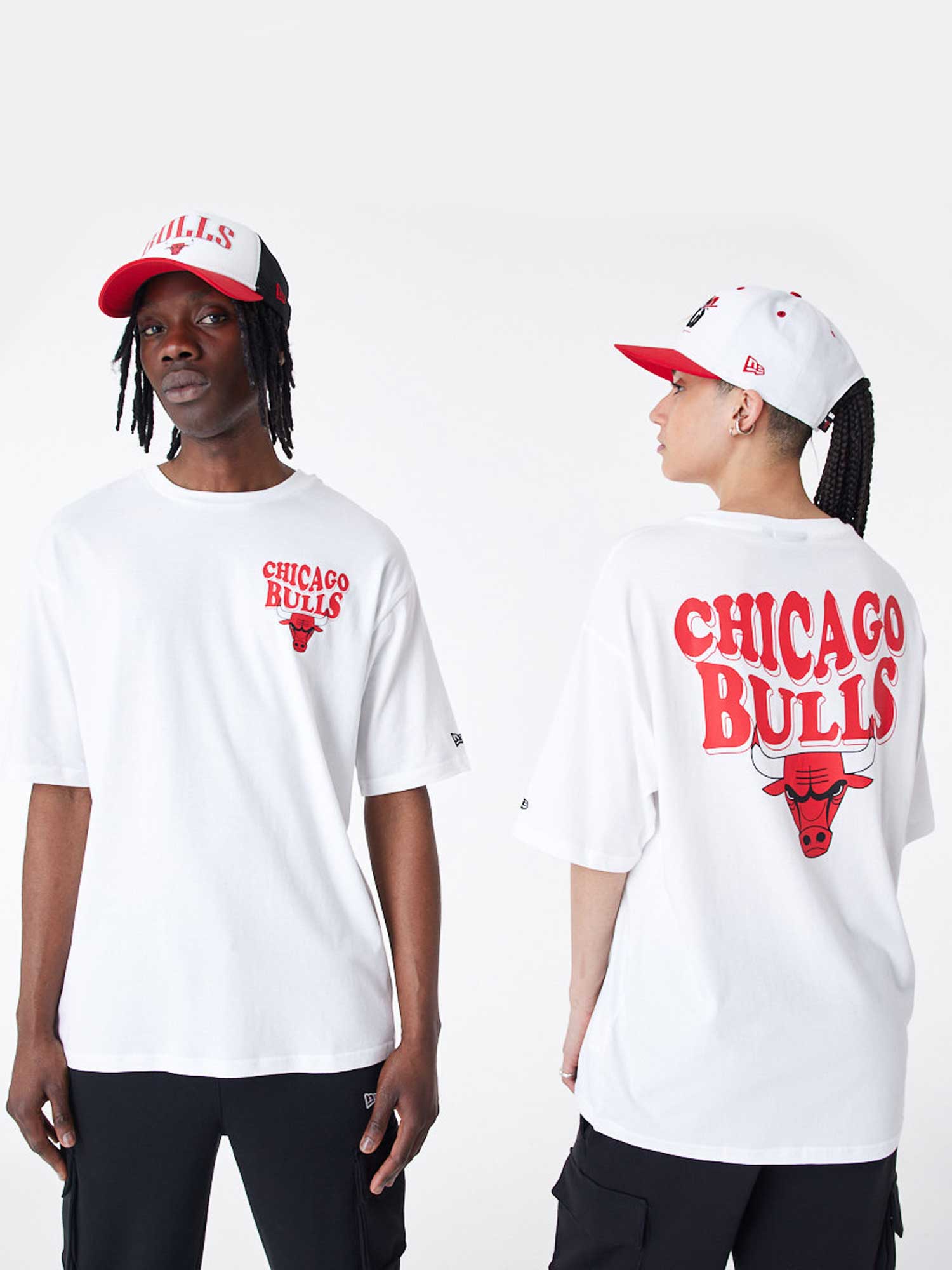 NEW ERA Тениска NBA SCRIPT OS TEE CHIBUL