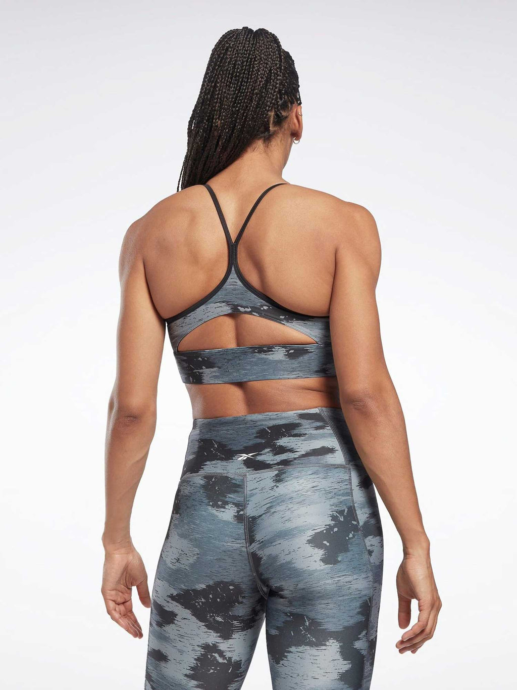 REEBOK Спортен сутиен ID Train Camo Bra