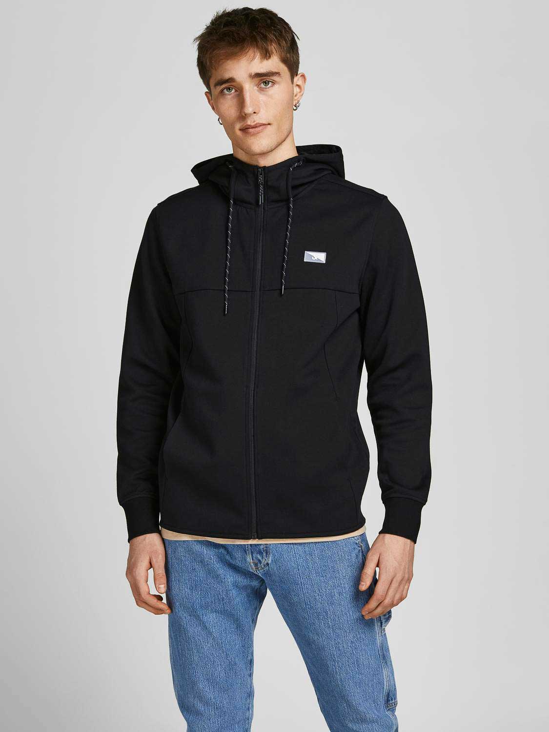 JACK & JONES Суитшърт JCOAIR SWEAT ZIP HOOD NOOS.