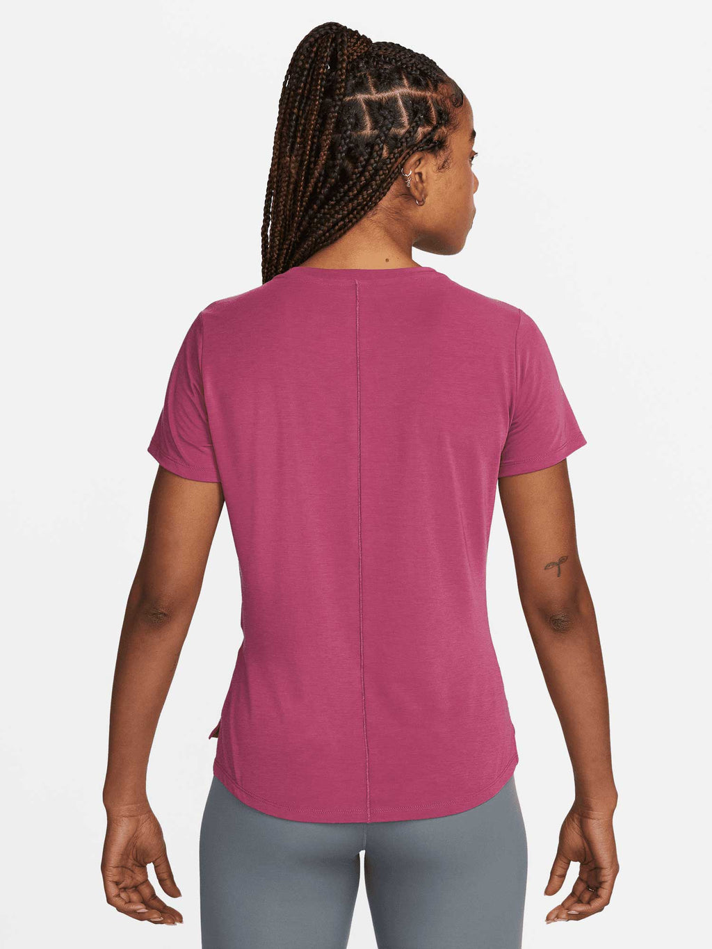 NIKE Тениска W NK ONE LUXE DF SS STD TOP