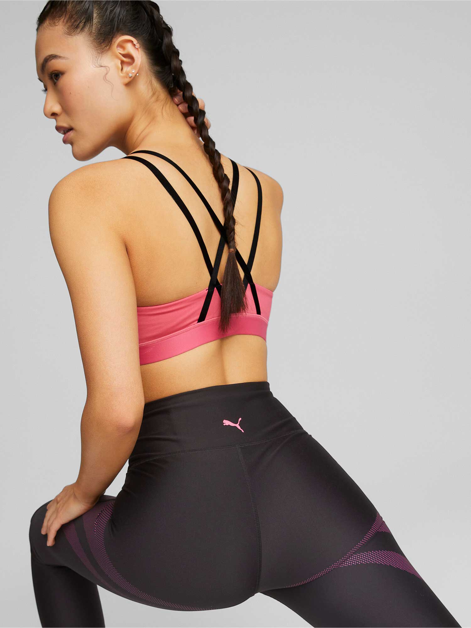 PUMA Спортен сутиен Low Impact Elite Strappy