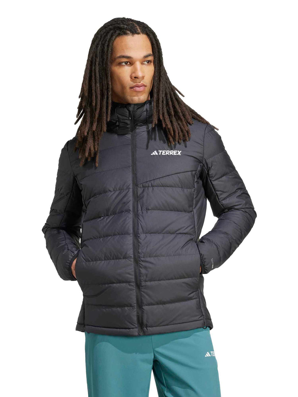 ADIDAS PERFORMANCE Яке Terrex Multi Light Down CLIMAWARM Hooded