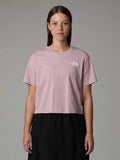 THE NORTH FACE Тениска W SIMPLE DOME CROPPED SLIM TEE