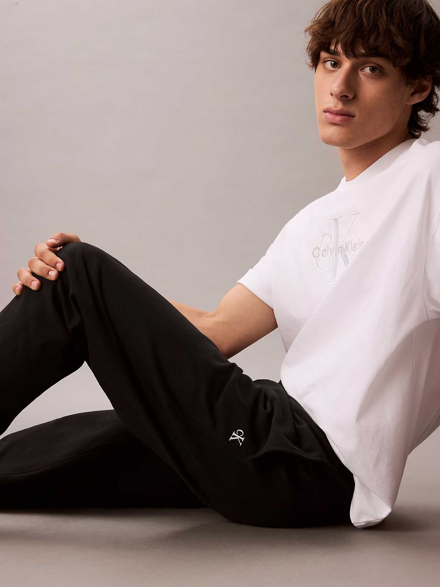 Calvin Klein Jeans Спортно долнище PREMIUM TERRY MONOGRAM JOGGER