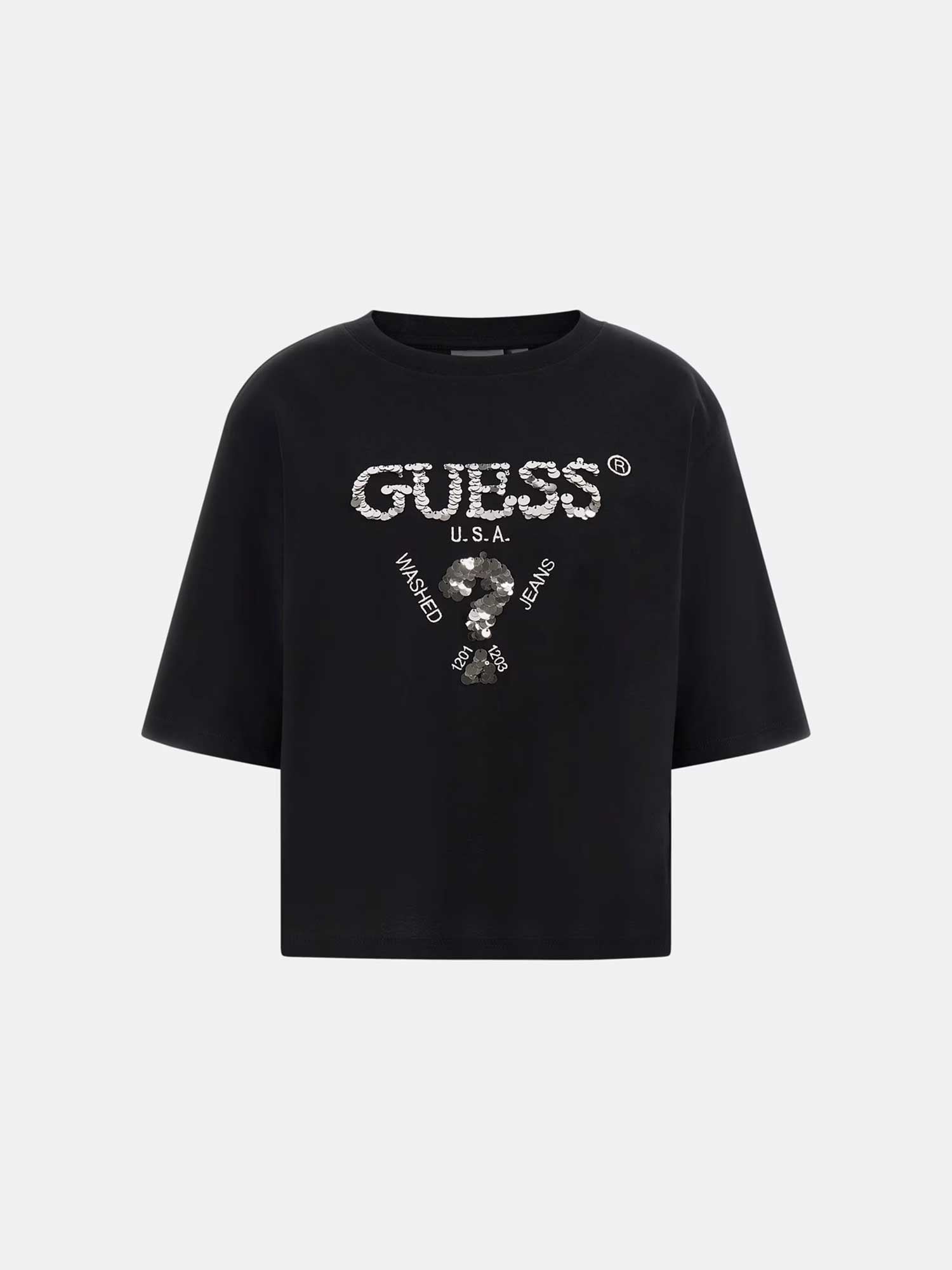 GUESS Тениска AURELIE BOXY TEE