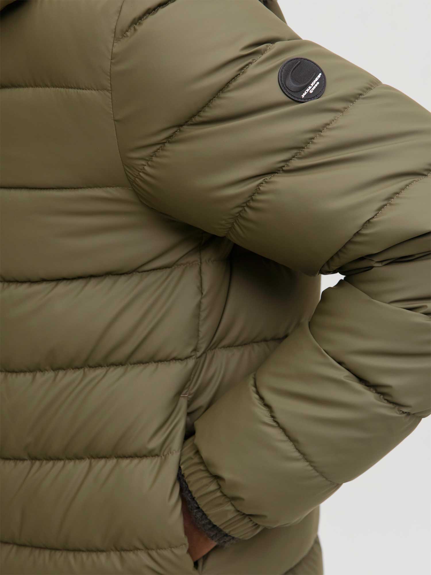 JACK & JONES Яке JCOPOINT PU PUFFER JACKET BF