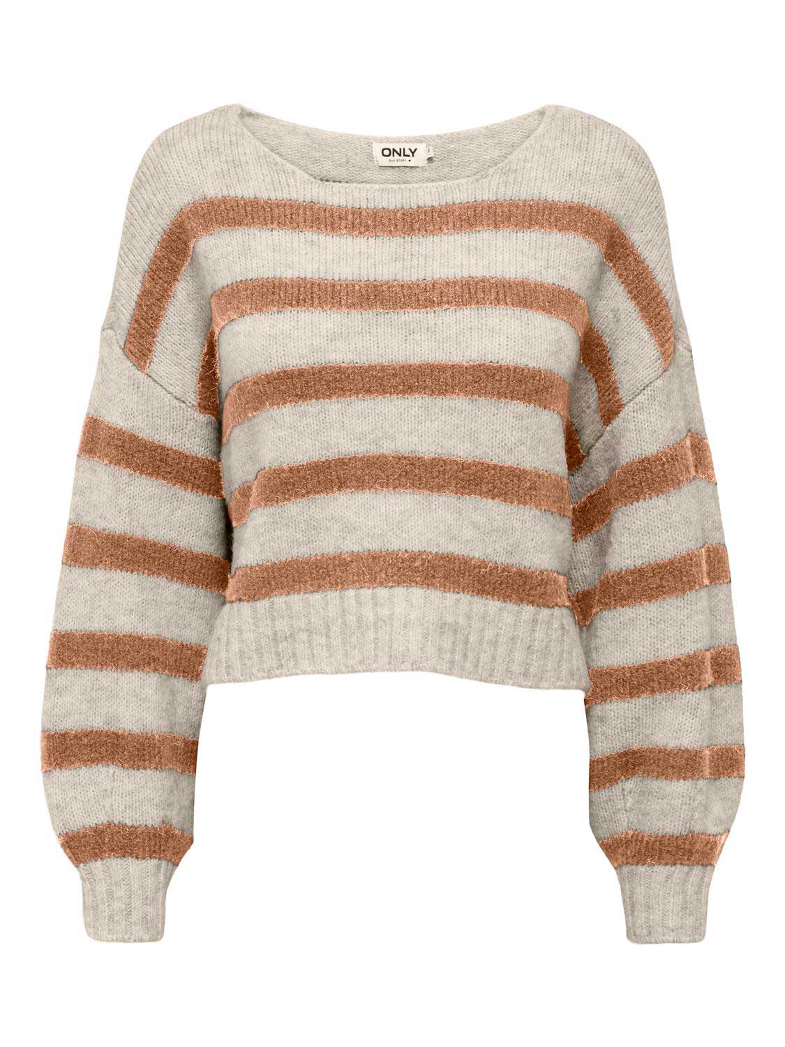 ONLY Пуловер ONLAYA LIFE L/S BOATNECK PULL CC KNT