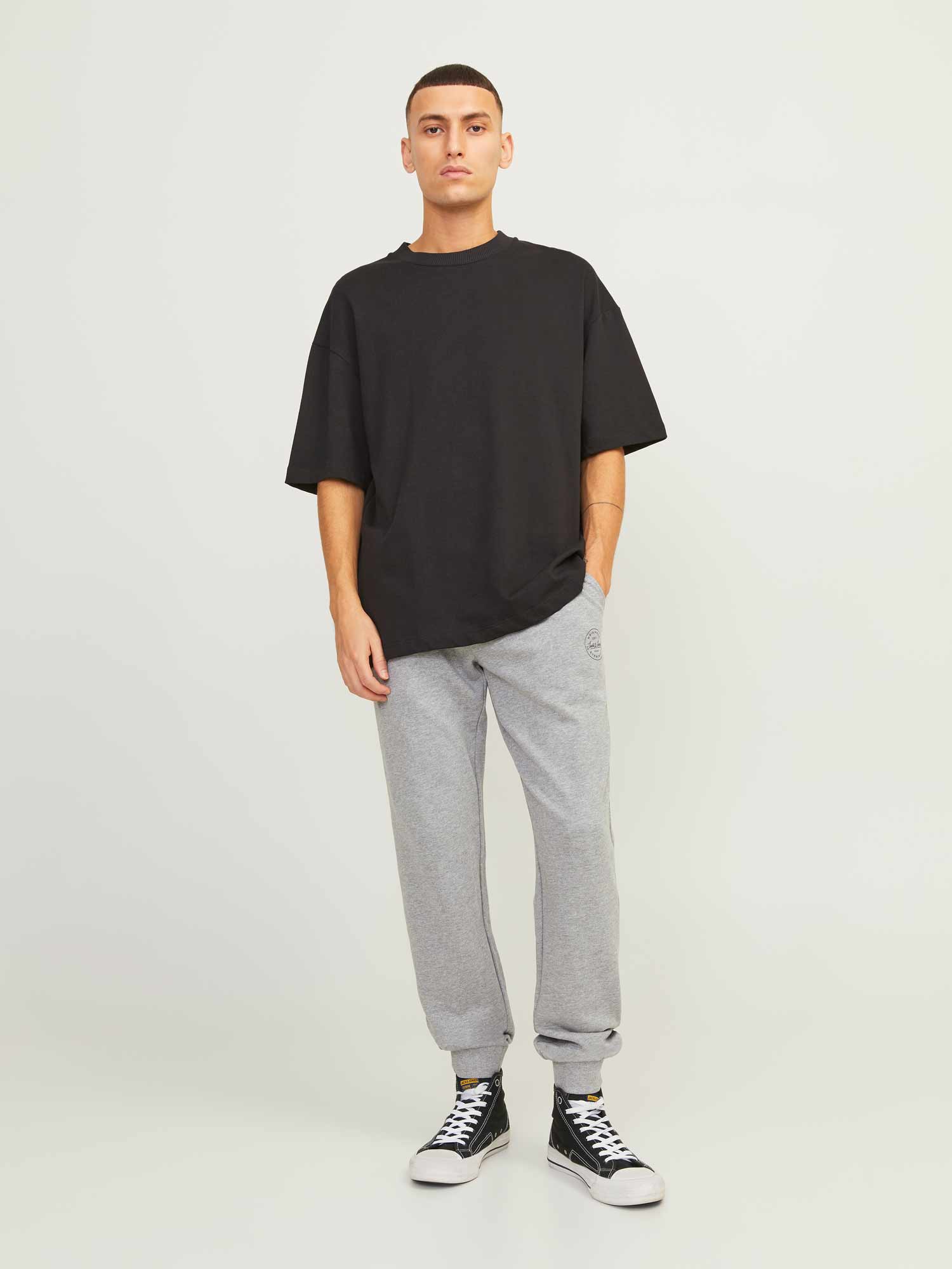 JACK & JONES Спортно долнище JPSTGORDON SHARK SWEAT PANTS NOOS