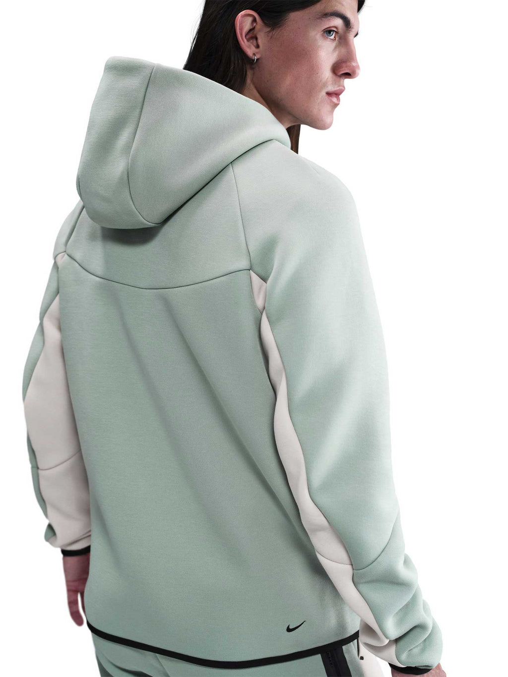 NIKE Суитшърт M NK TCH FLC FZ WR HOODIE