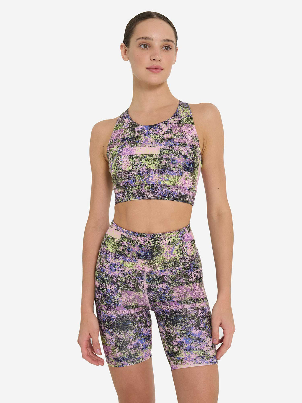 DEMIX Спортен сутиен W D Running Trail AOP Bra