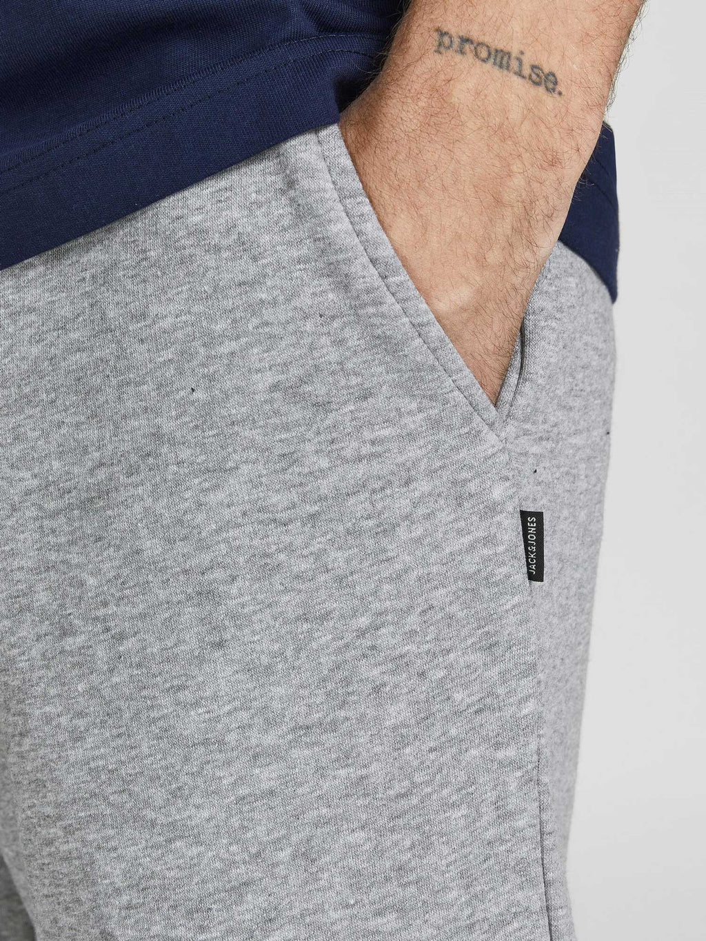 JACK & JONES Къси панталони JPSTGORDON BRADLEY SWEAT SHORTS MID