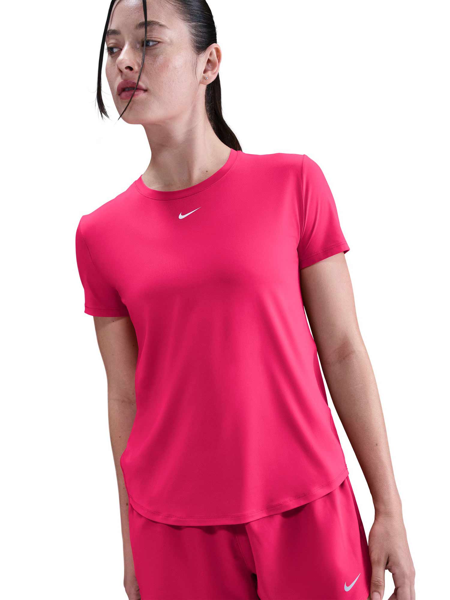 NIKE Тениска W NK ONE CLASSIC DF SS TOP WT