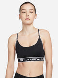 NIKE Спортен сутиен W DF INDY LOGO