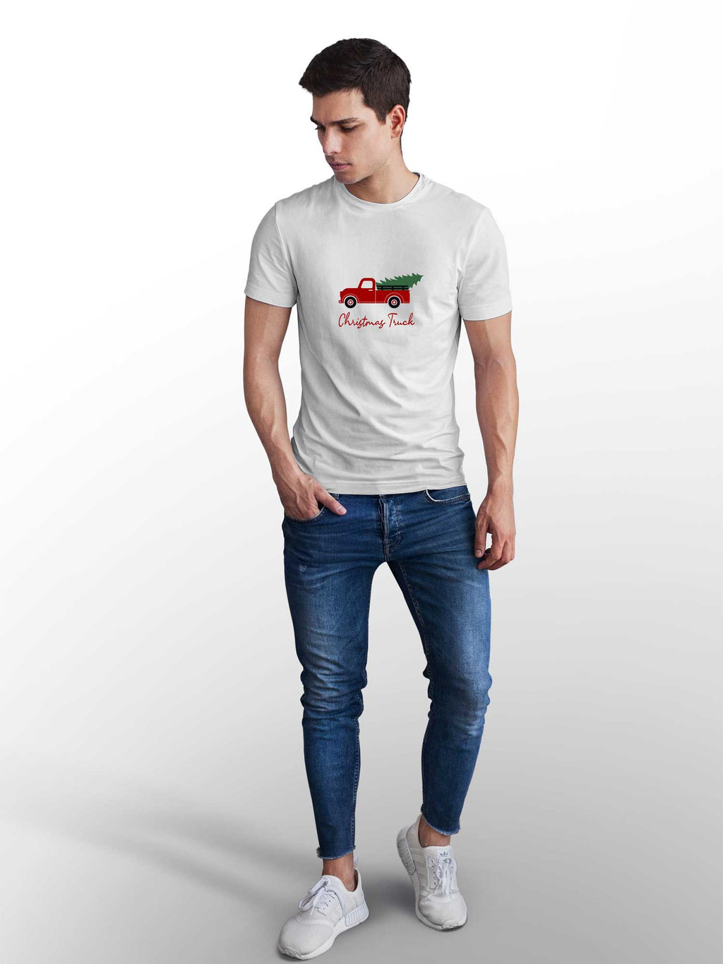 BRILLE Тениска Christmas truck