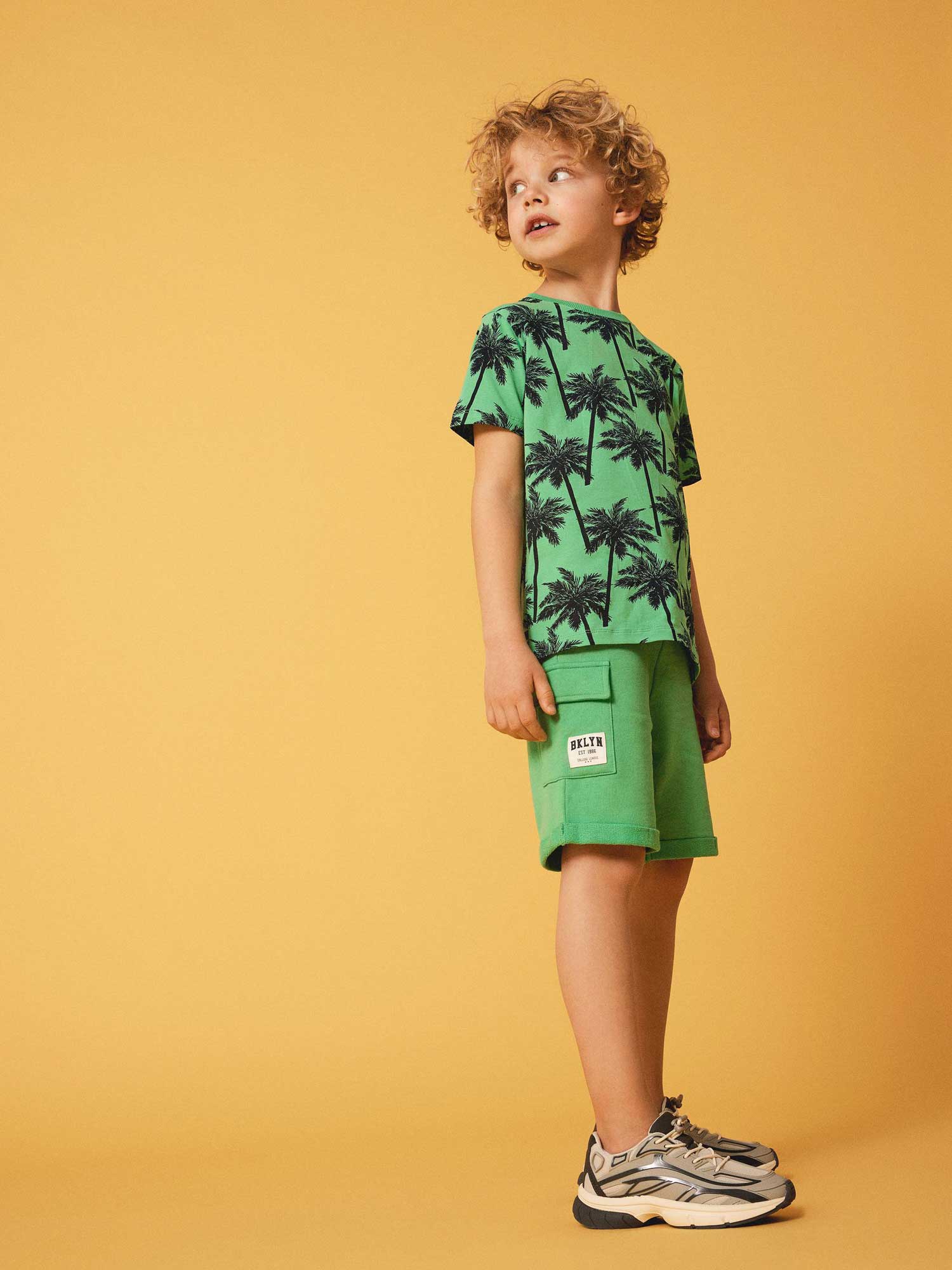 NAME IT Къси панталони NKMJENAS LONG SWE SHORTS UNB PB