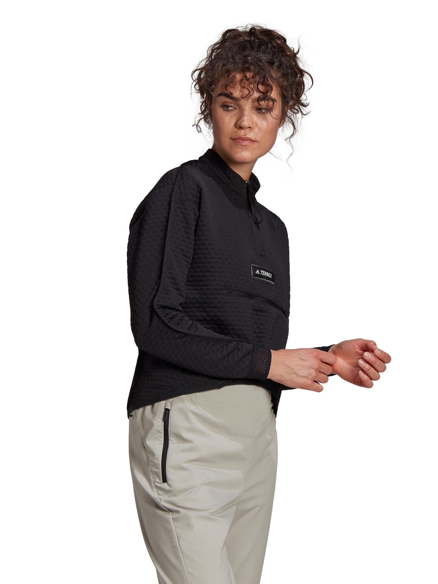ADIDAS PERFORMANCE Блуза Terrex Hike 1\/2 Zip Fleece