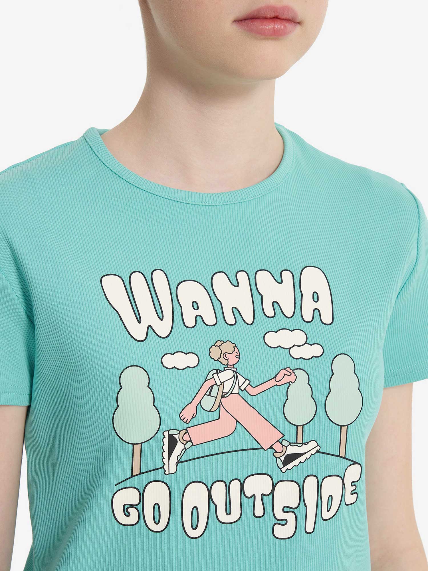 OUTVENTURE Тениска Travel Girls Short sleeve T-shirt