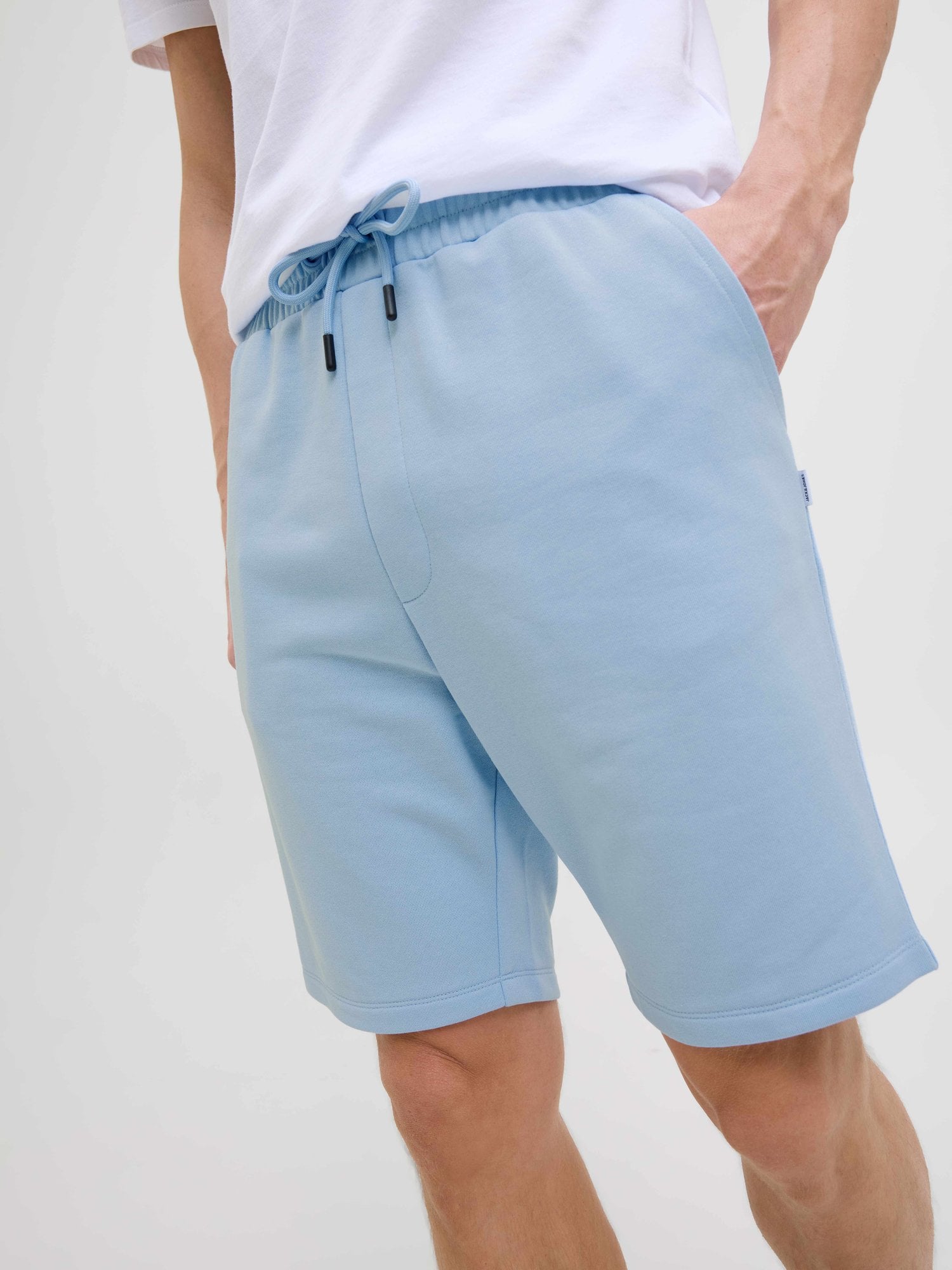 JACK & JONES Къси панталони JPSTGORDON BRADLEY SWEAT SHORTS MID