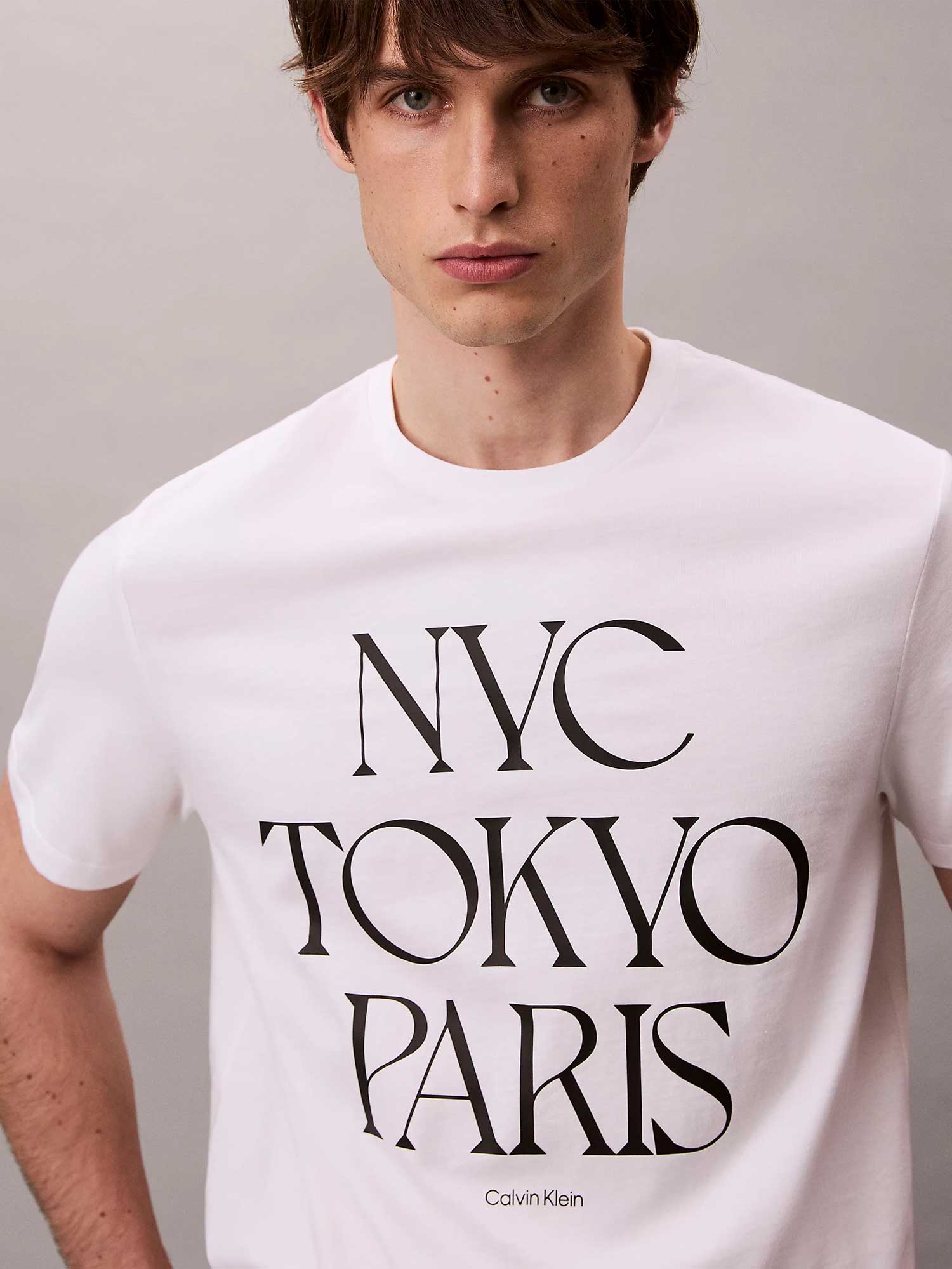 Calvin Klein Jeans Тениска SS 20S TC FLAGSHIP CITY GRAPHI