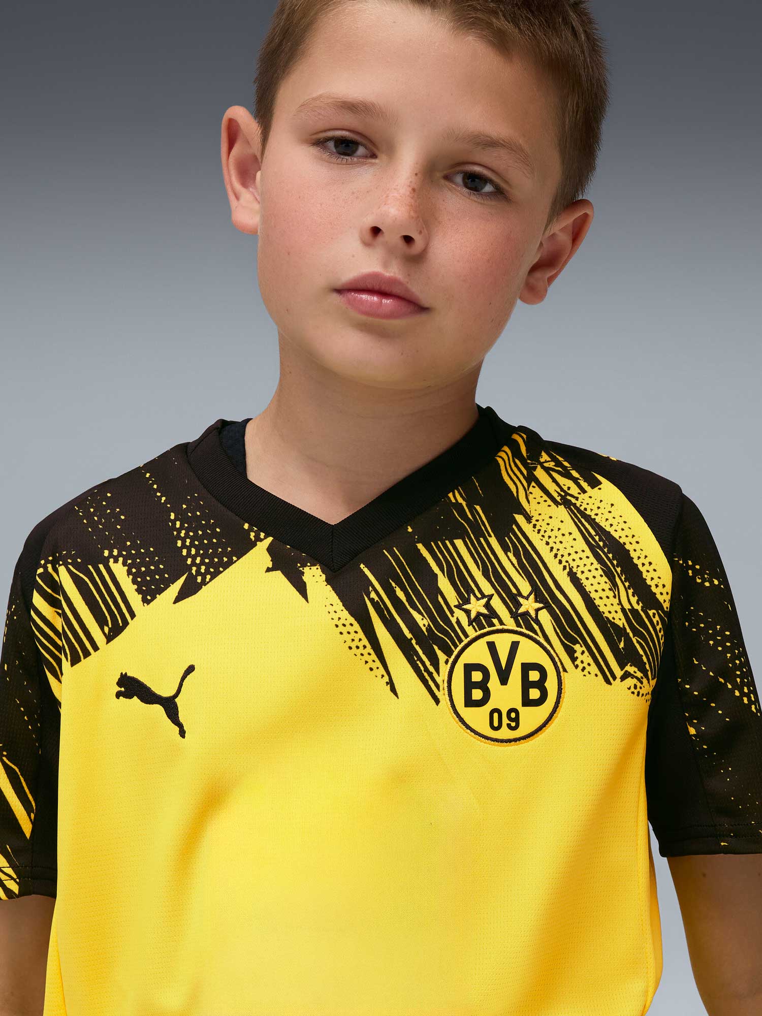 PUMA Тениска BVB Home Jersey Replica Jr