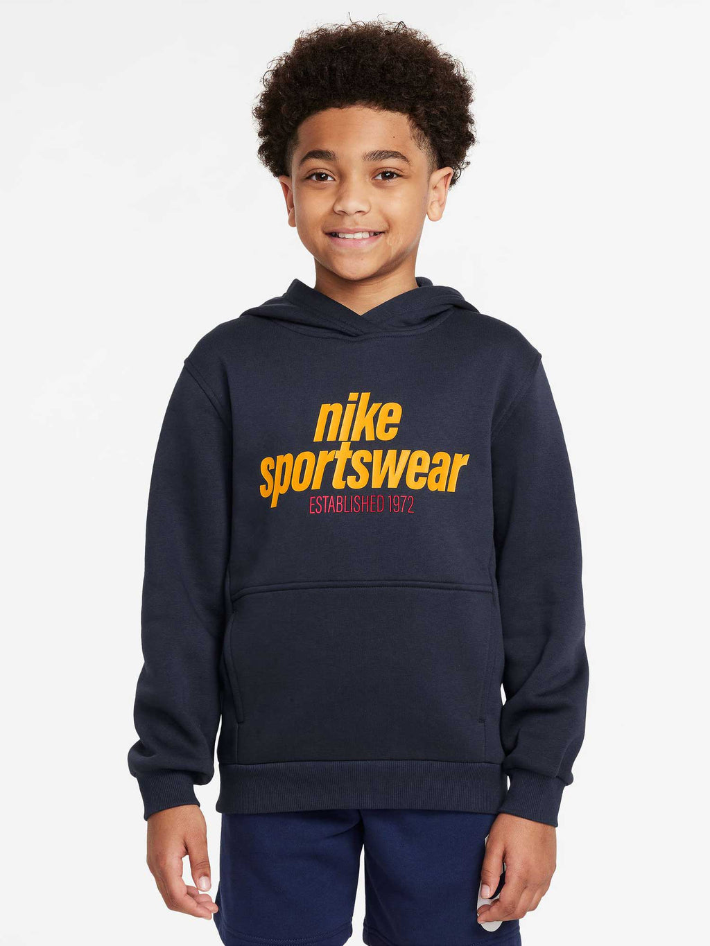 NIKE Суитшърт K NSW CLUB FLC HDY FMLY -PD