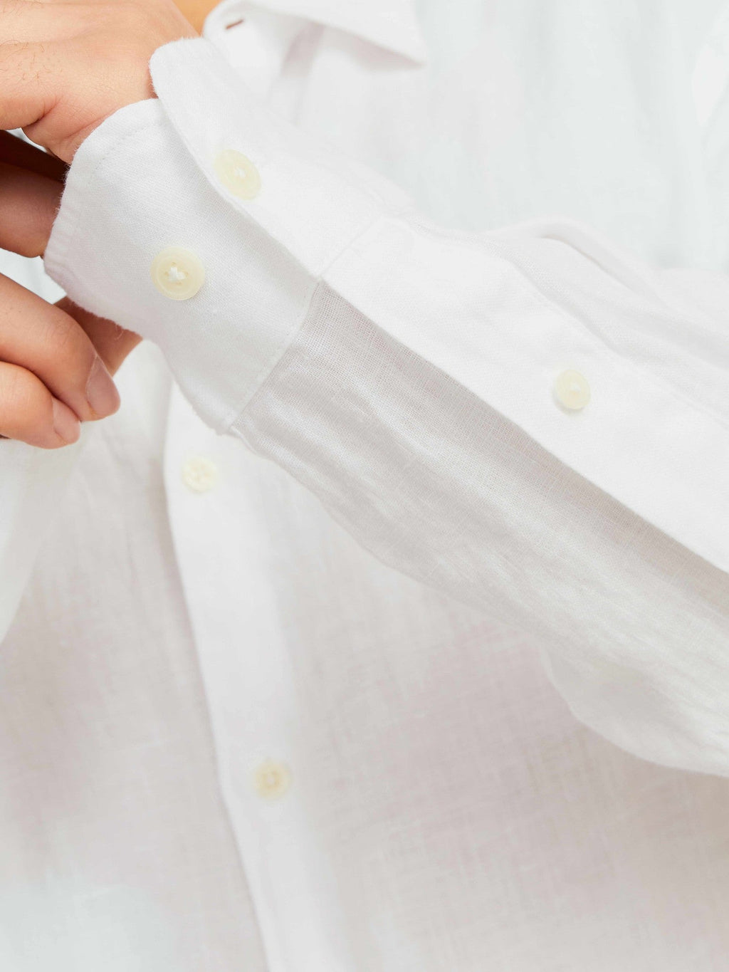 JACK & JONES Риза JPRCCLAWRENCE LINEN L/S SHIRT SN