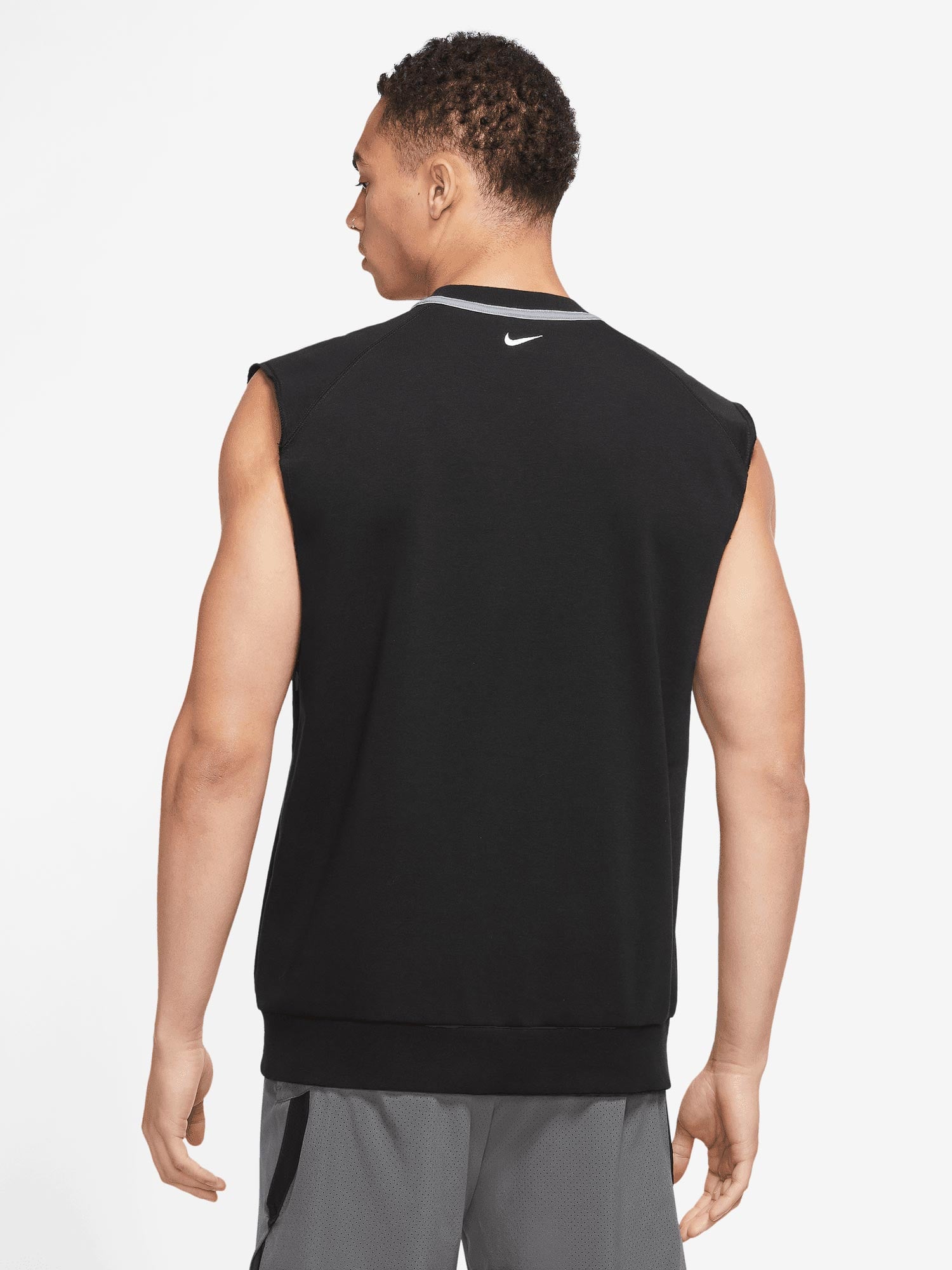 NIKE Потник M NK DF SL FLC DYE TOP