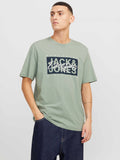 JACK & JONES Тениска JJCOLTON TEE SS CREW NECK LN