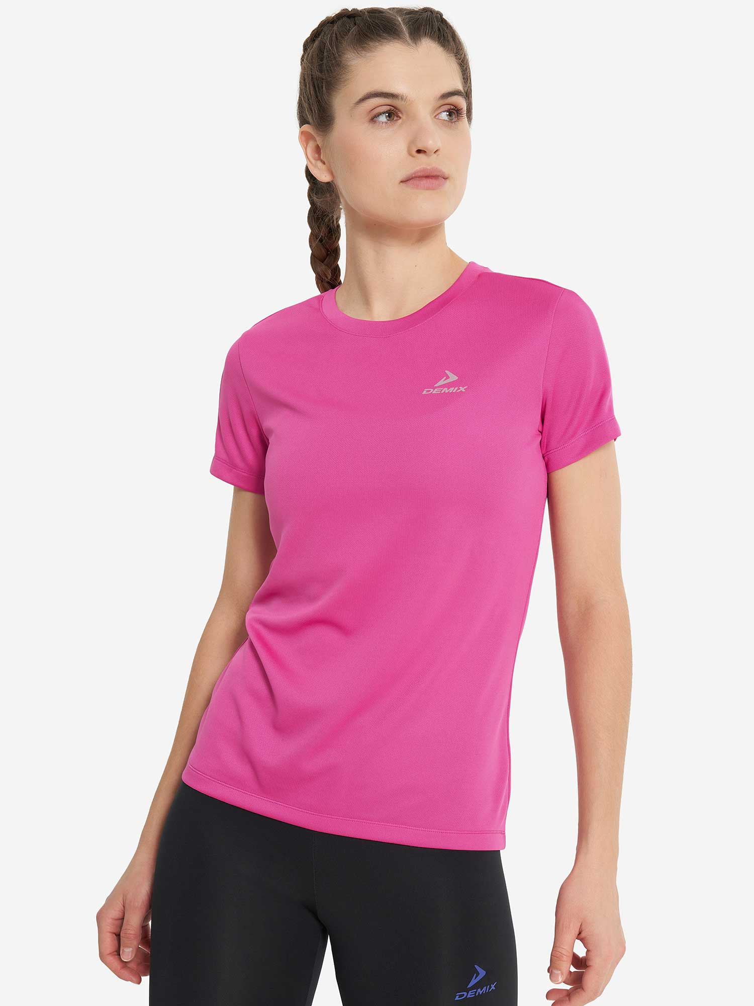 DEMIX Тениска W D Running AA SS T-shirt