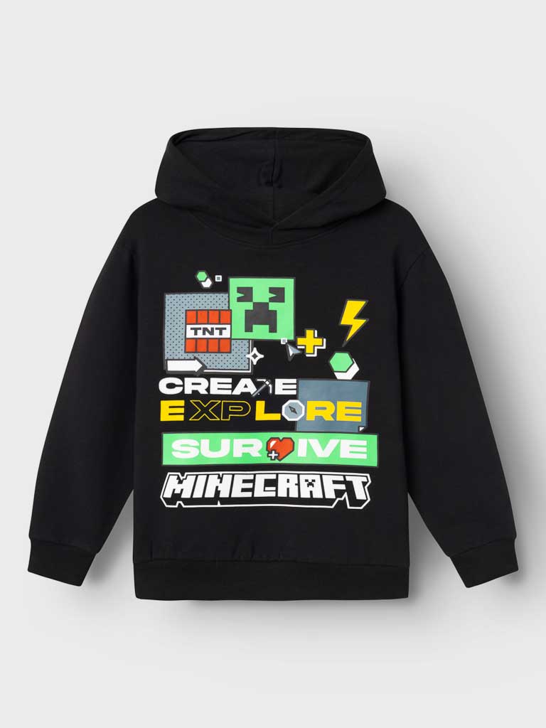 NAME IT Суитшърт NKMSINCE MINECRAFT NREG