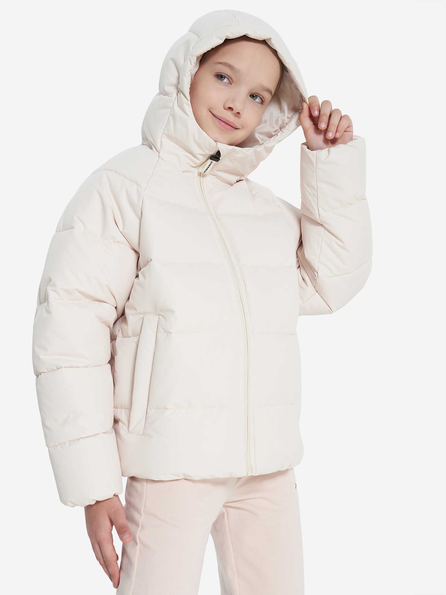 DEMIX Яке Sport Style Girl's Faux Down Jacket