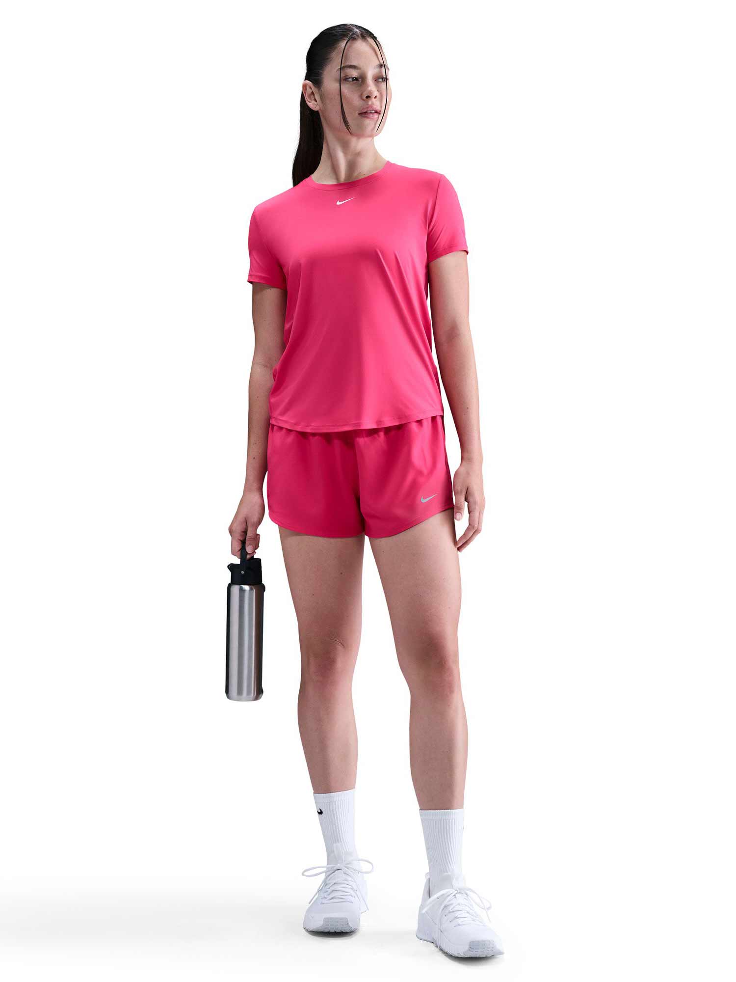 NIKE Тениска W NK ONE CLASSIC DF SS TOP WT