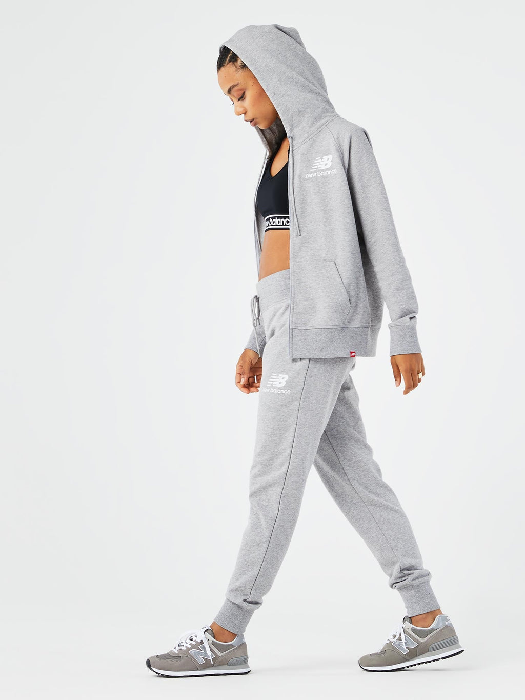 NEW BALANCE Спортно долнище ESSENTIALS FT
