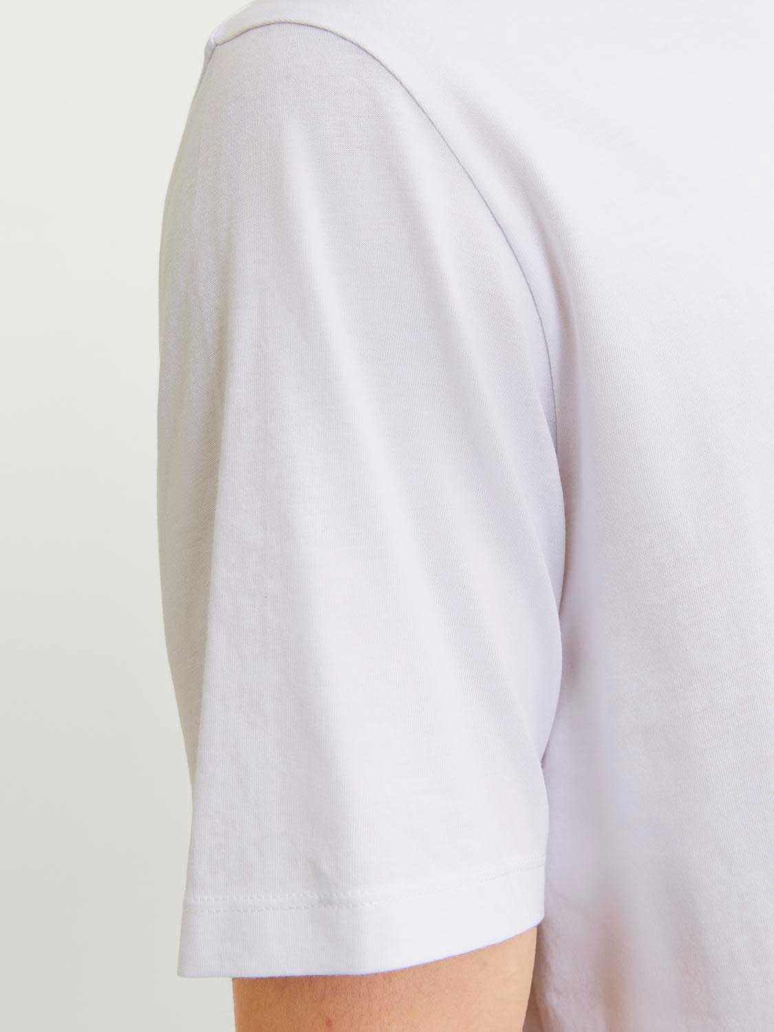 JACK & JONES Тениска JJELOGO TEE SS O-NECK 2 COL AW24 SN