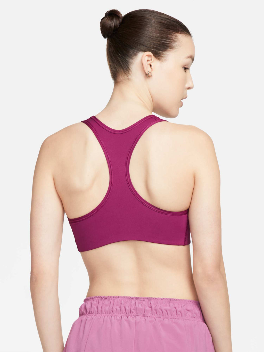 NIKE Спортен сутиен W DF SWSH CB FUTURA GX BRA