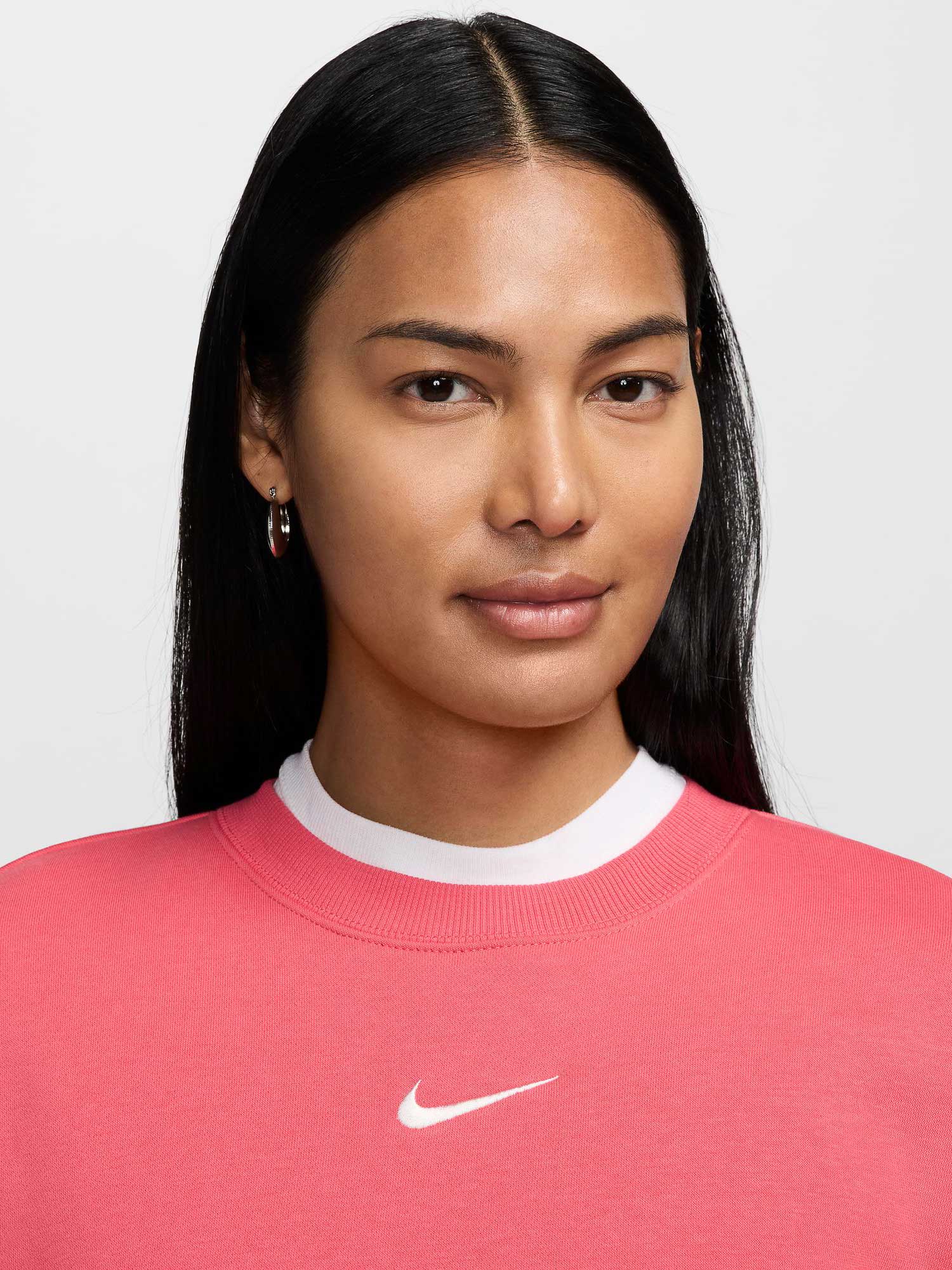 NIKE Блуза W NSW PHNX FLC OS CREW
