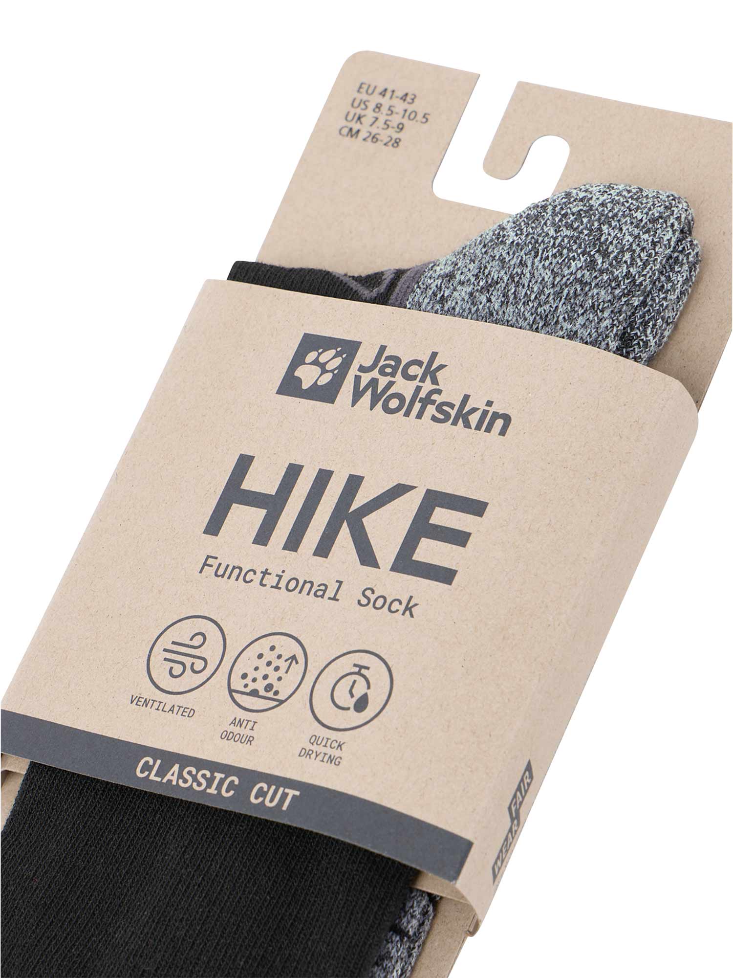 JACK WOLFSKIN Чорапи VOJO LIGHT SOCK CL C