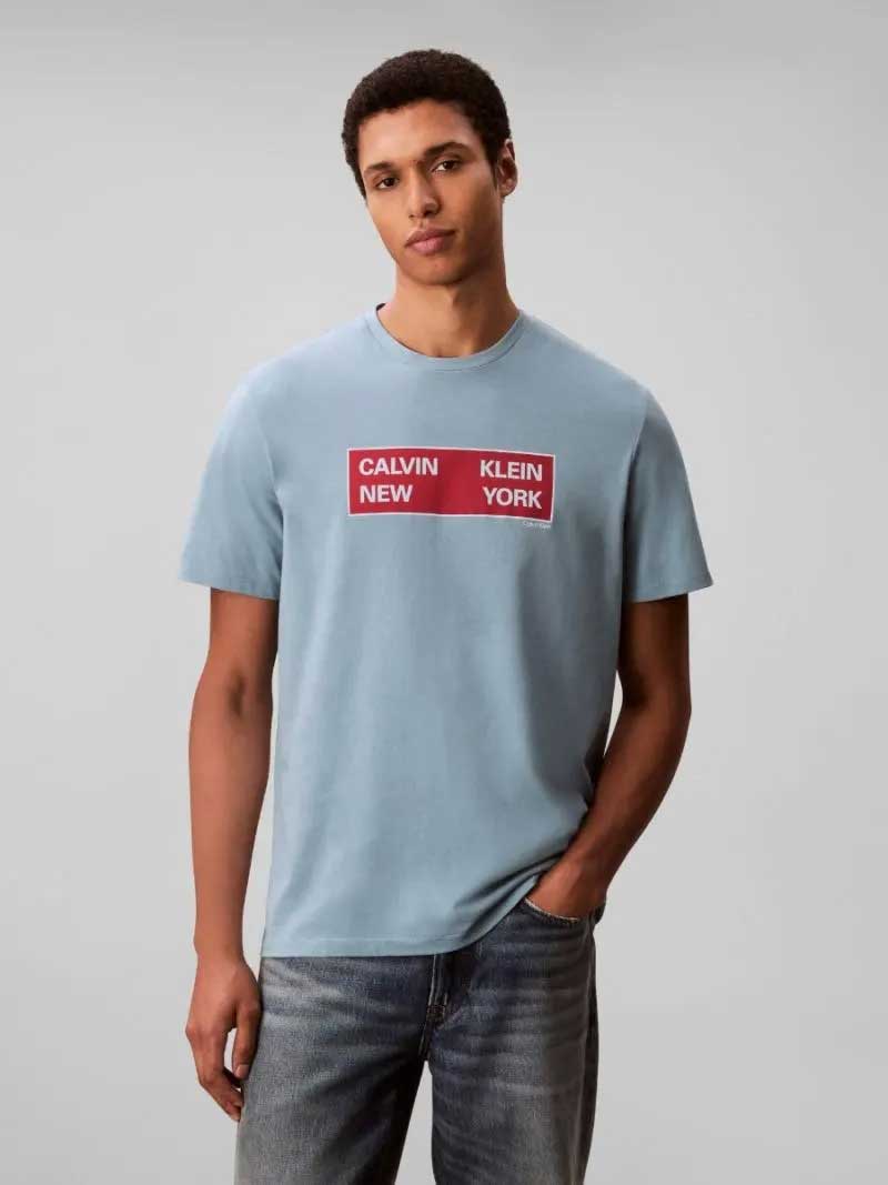 Calvin Klein Jeans Тениска SS 30S EU CKNY BOX GRAPHIC TEE