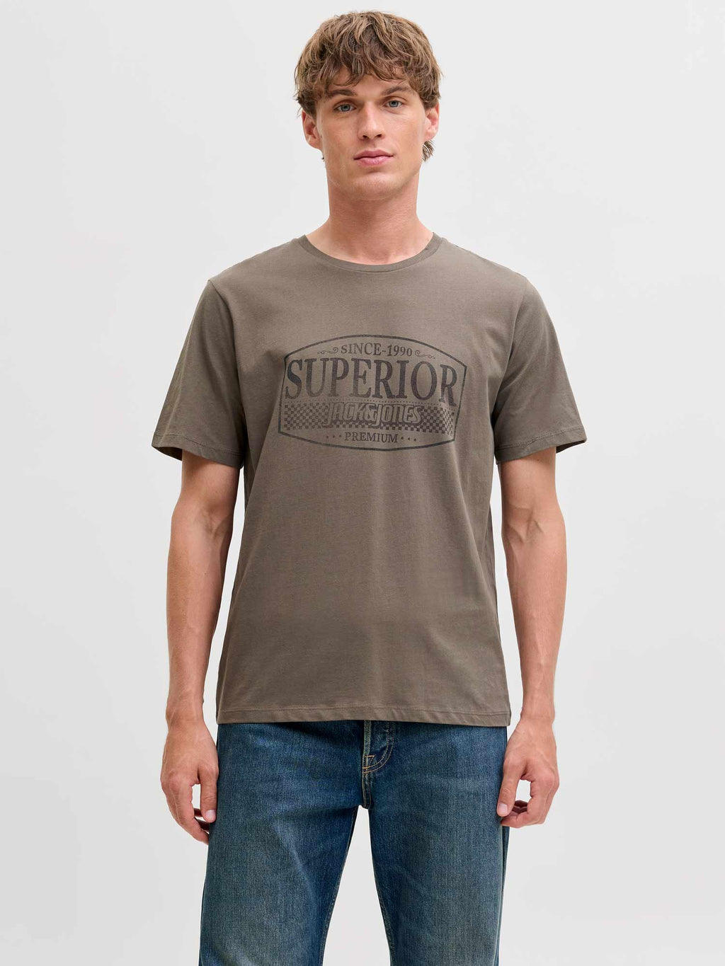 JACK & JONES Тениска JPRBLUNOAH SS TEE FST