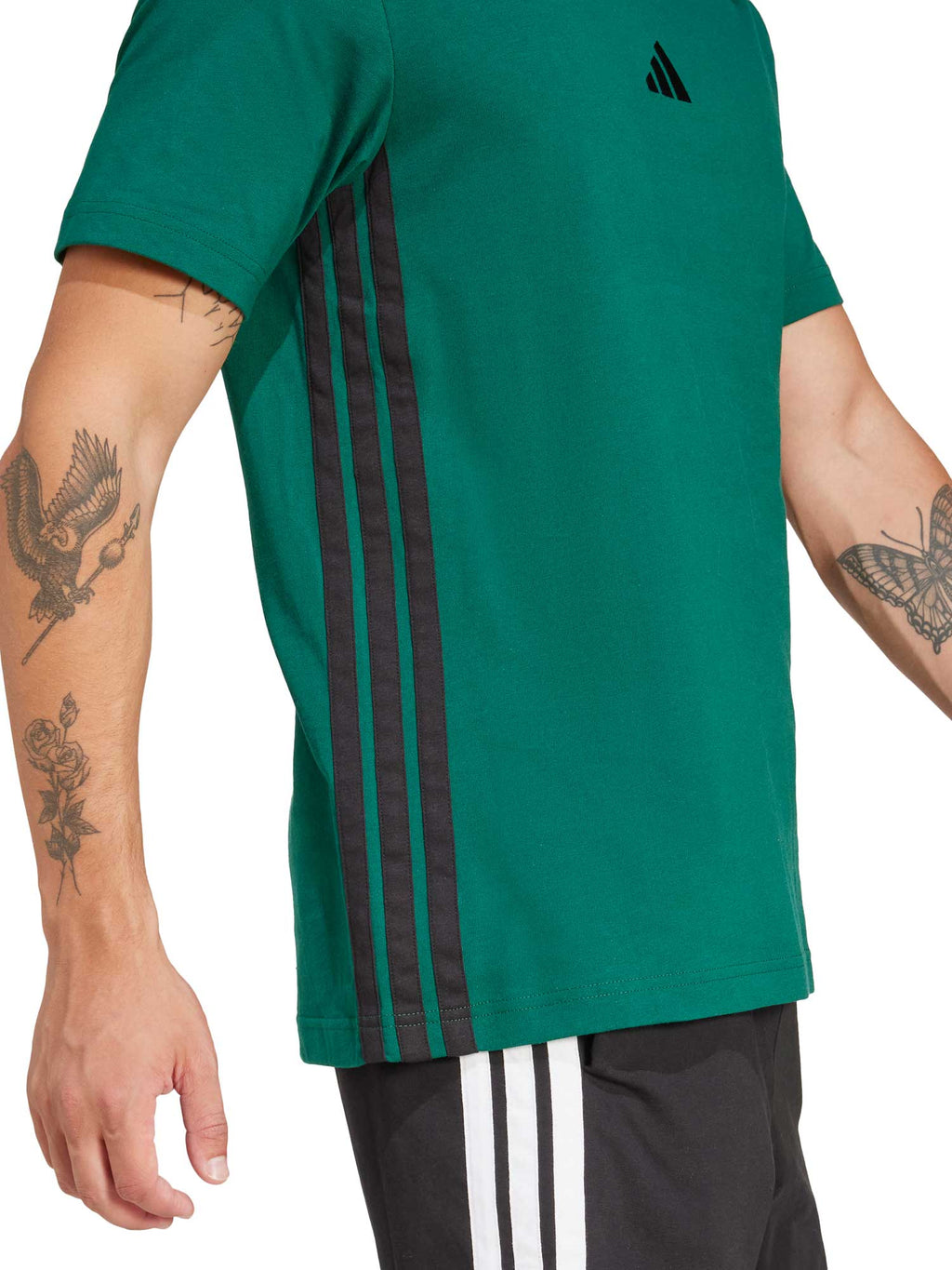 ADIDAS SPORTSWEAR Тениска Essentials 3-Stripes Single Jersey T-Shirt