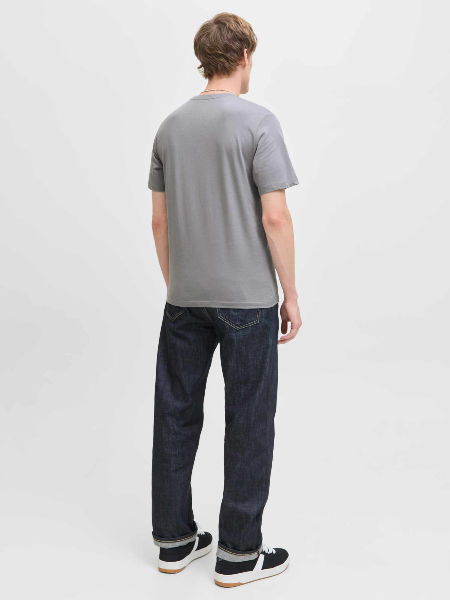 JACK & JONES Тениска JJGEPLAS TEE SS CREW NECK LN