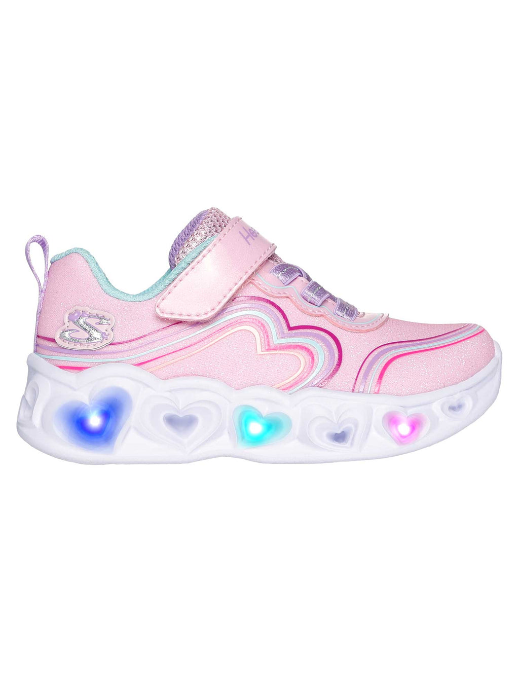 SKECHERS Обувки HEART LIGHTS - RETRO