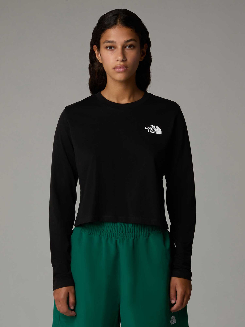 THE NORTH FACE Блуза W L/S SIMPLE DOME CROP TEE